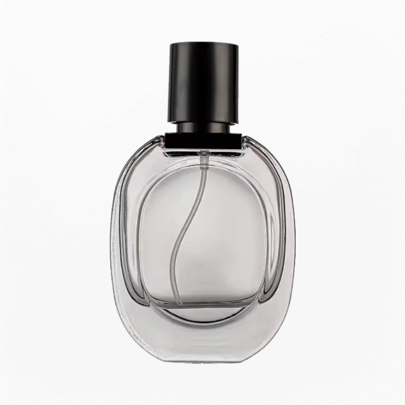 Perfume Bottle 30ml Flat Rounded Rectangle Design