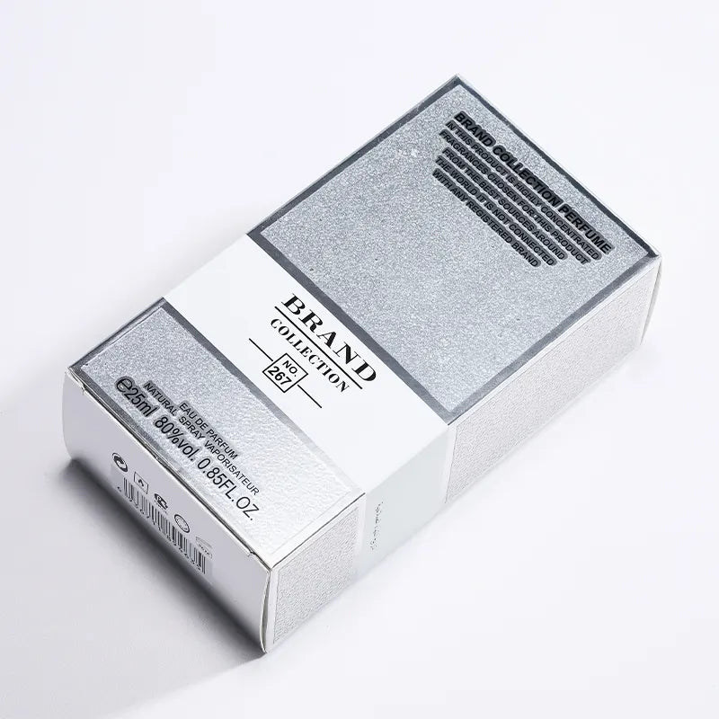 Perfume box J02 silver