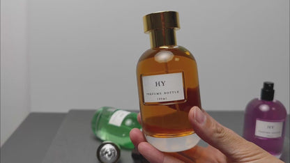 High End 100ml Low MOQ Elegant Custom Perfume Bottles in Stock for Niche Fragrance Brands