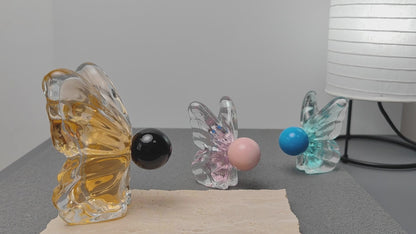 Luxury Crimp Neck 50ml 100ml Glass Empty butterfly Perfume Bottles with Custom Gift Box