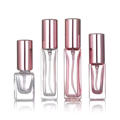 refill perfume bottle with pink cap