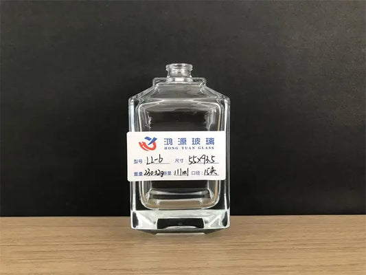 100ml clear glass perfume bottle