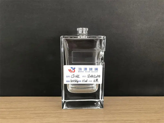 Square Perfume Bottle Label Position Reserved CJ-035