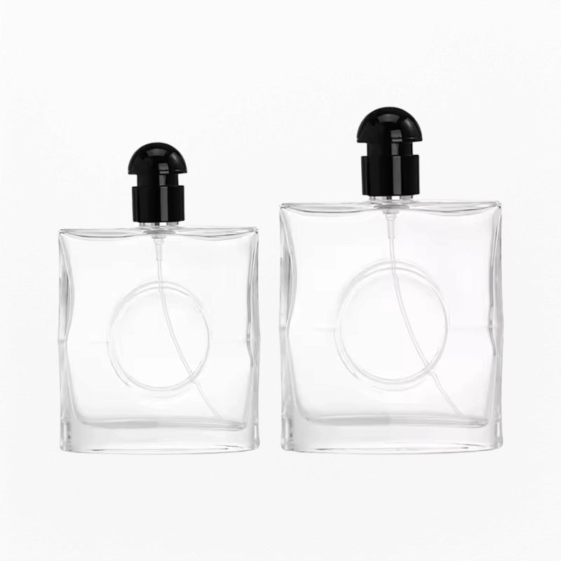 Unique Perfume Bottles with Circular Window