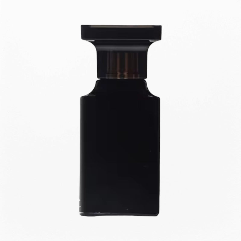 Wholesale Perfume Bottle Square Shape Red Black Blue Color 50ml